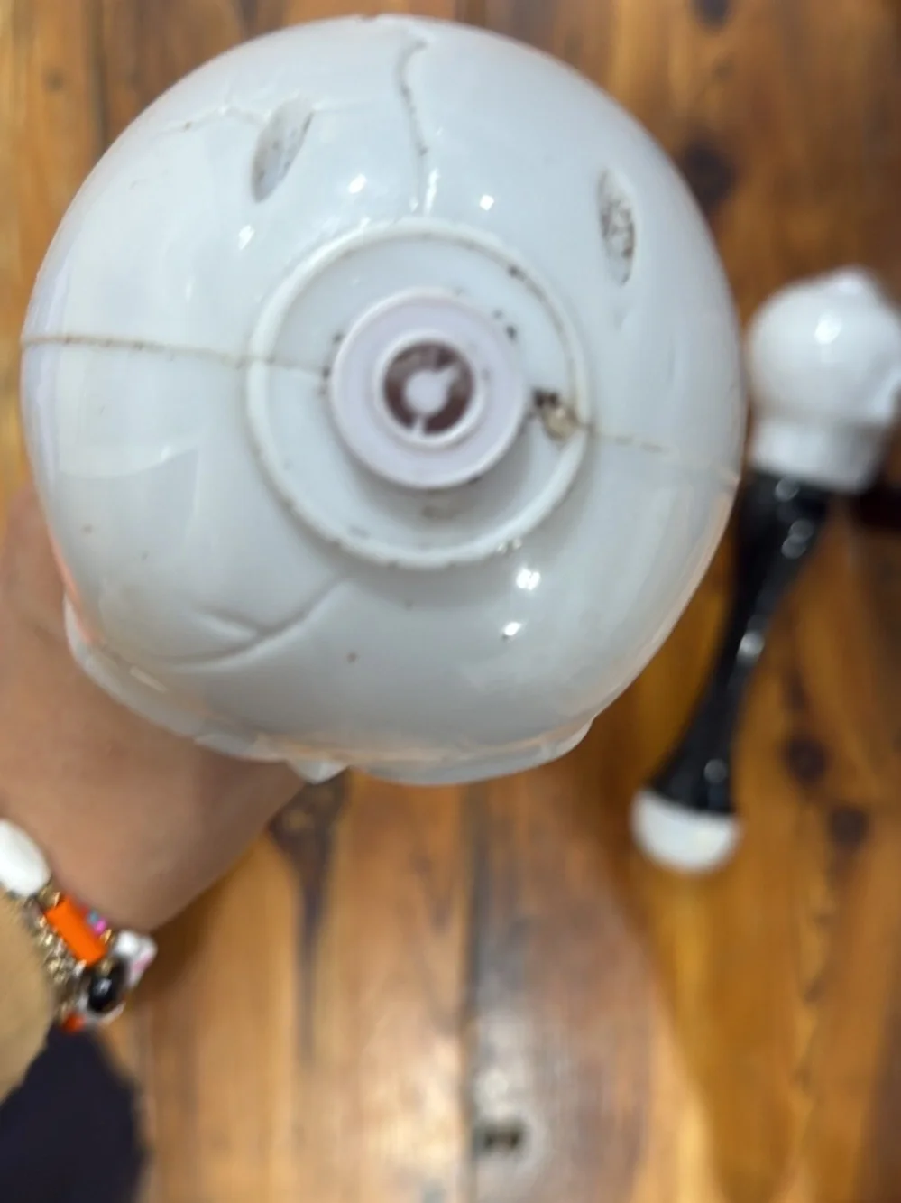 Grave Digger Skull Lantern Bubble wand
